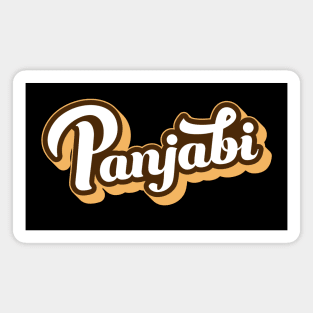 Panjabi Vintage style Design Magnet